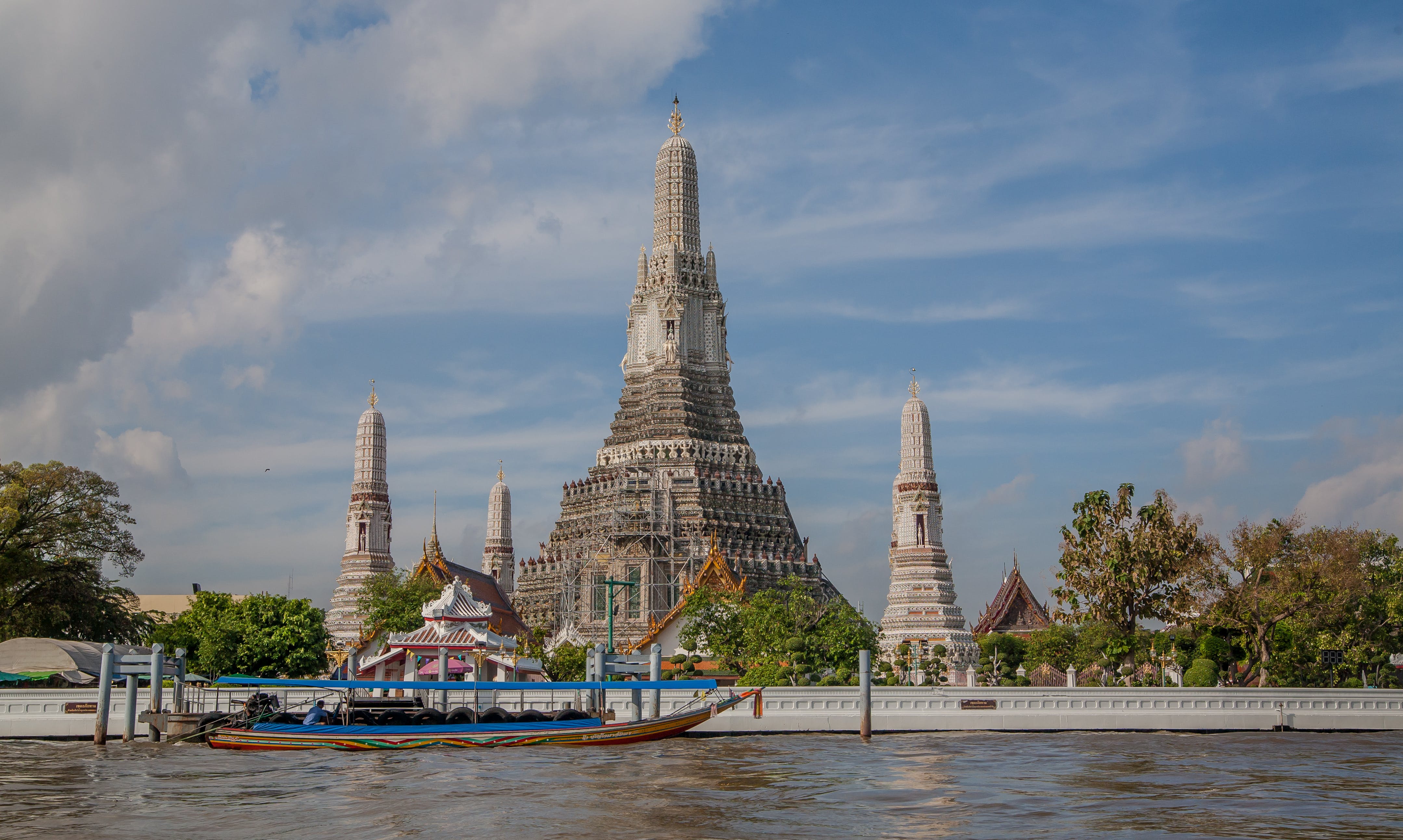 Wat Arun and Chao Phraya River Bangkok