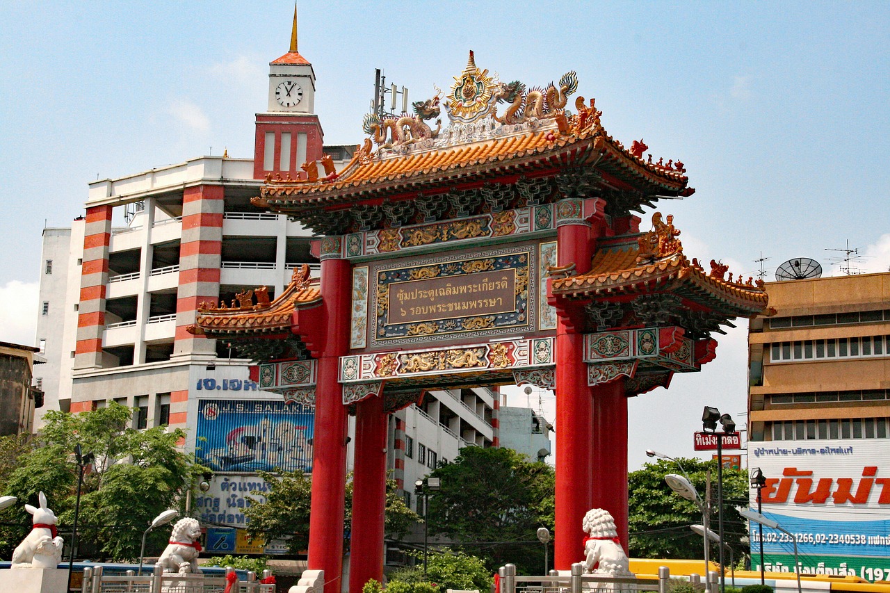Gate of Chinatown Bangkok